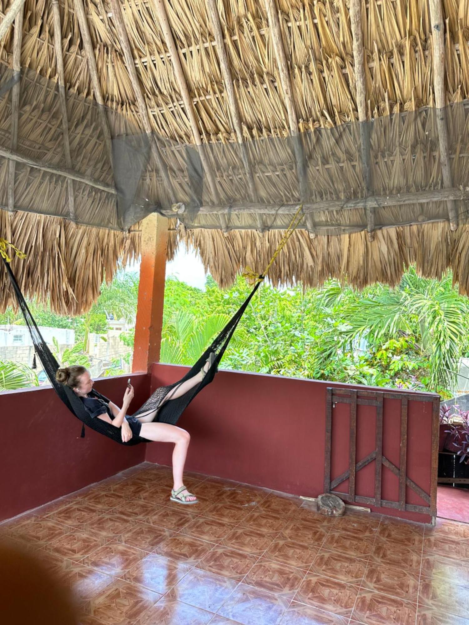 Black Jaguar Hostel Bacalar Exterior foto